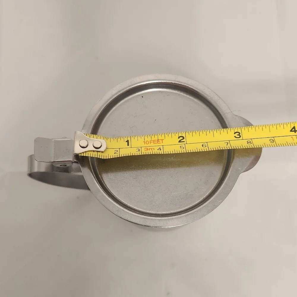 3 1/2” Vintage Stainless Steel Creamer/Syrup Pitcher - Picture 10 of 10